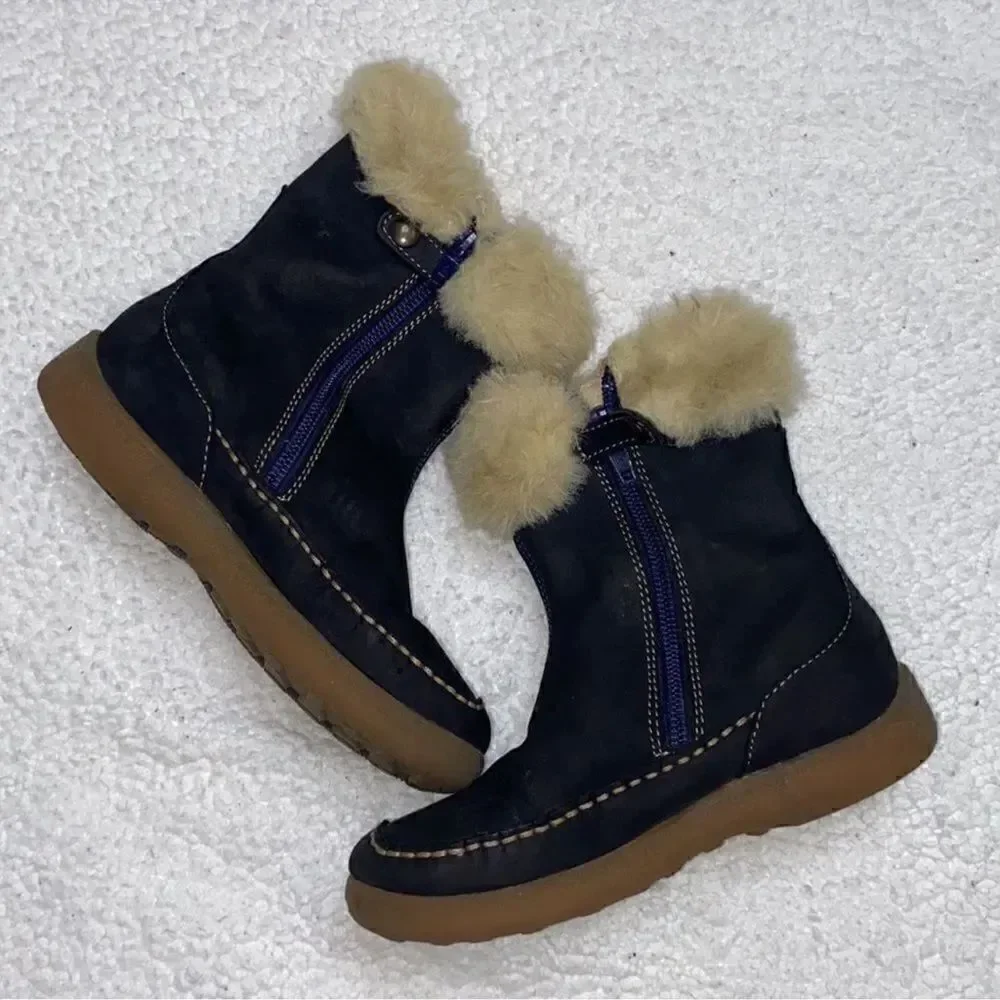 Primigi Toddler Leather Booties(Size 29)